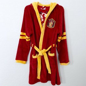 Harry Potter Gryffindor Embroidered Hooded Robe New without tags
